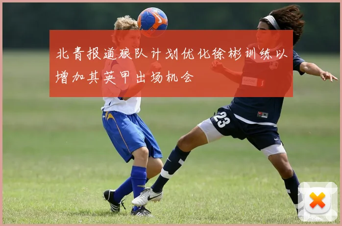 北青报道狼队计划优化徐彬训练以增加其英甲出场机会